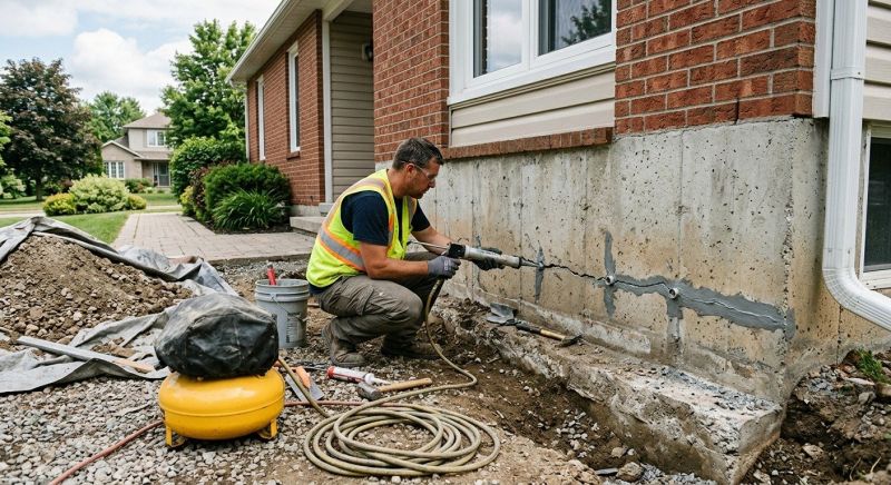 Basement Foundation Repair in Dracut, MA