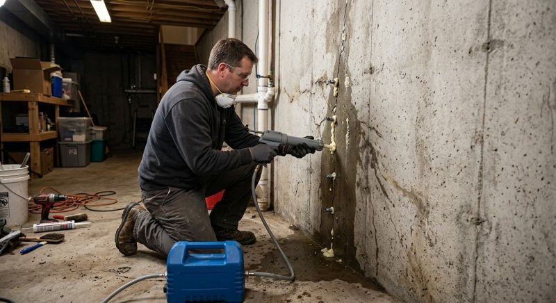 Basement Foundation Repair in Framingham, MA