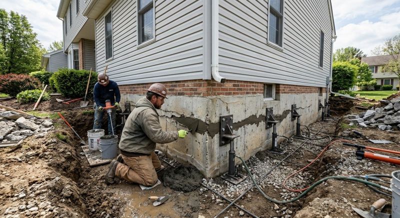 Basement Foundation Repair in Watertown, MA