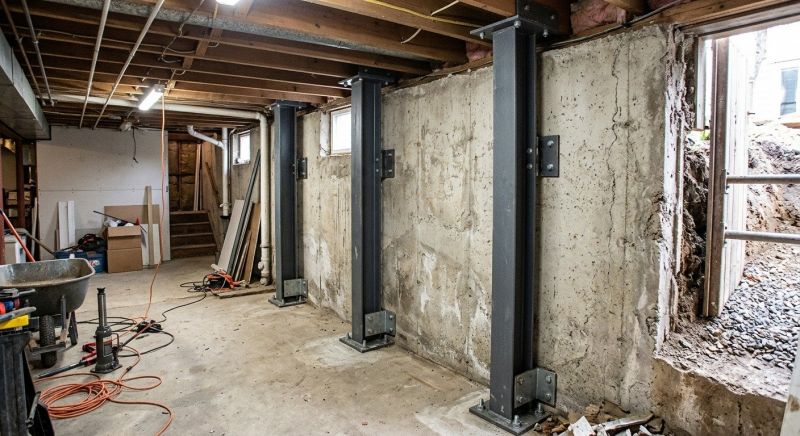 Basement Stabilization in Woburn, MA