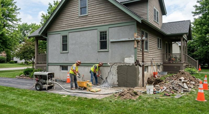 Building Foundation Repair in Acton, MA