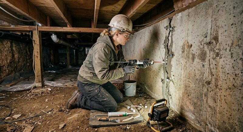 Building Foundation Repair in Brookline, MA