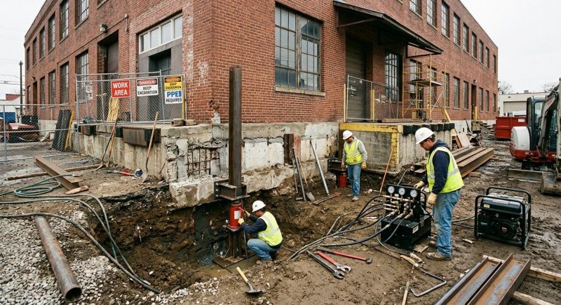 Building Foundation Repair in Hudson, NH