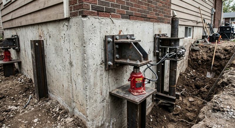 Concrete Foundation Leveling in Reading, MA