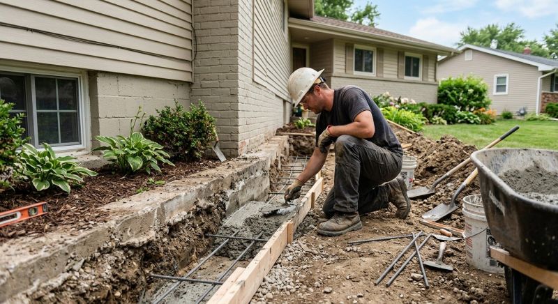 Concrete Foundation Repair in Hudson, MA