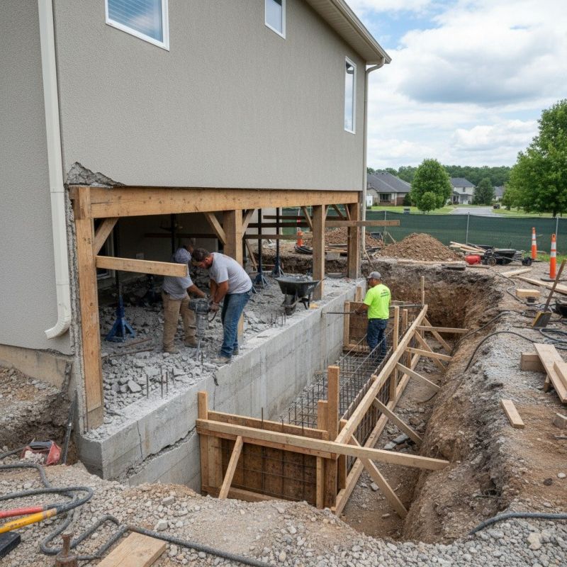 Concrete Foundation Repair in North Billerica, MA