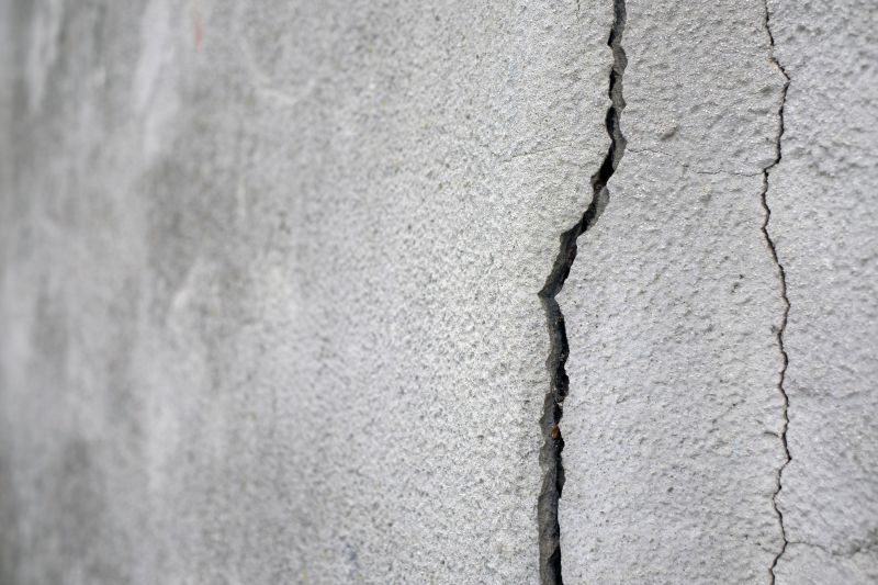 Cracked Basement Floor Repair in Woburn, MA