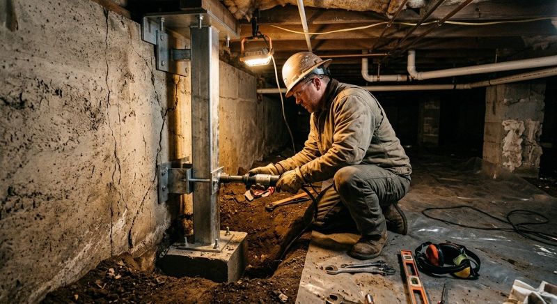 Crawlspace Foundation Repair in Danvers, MA