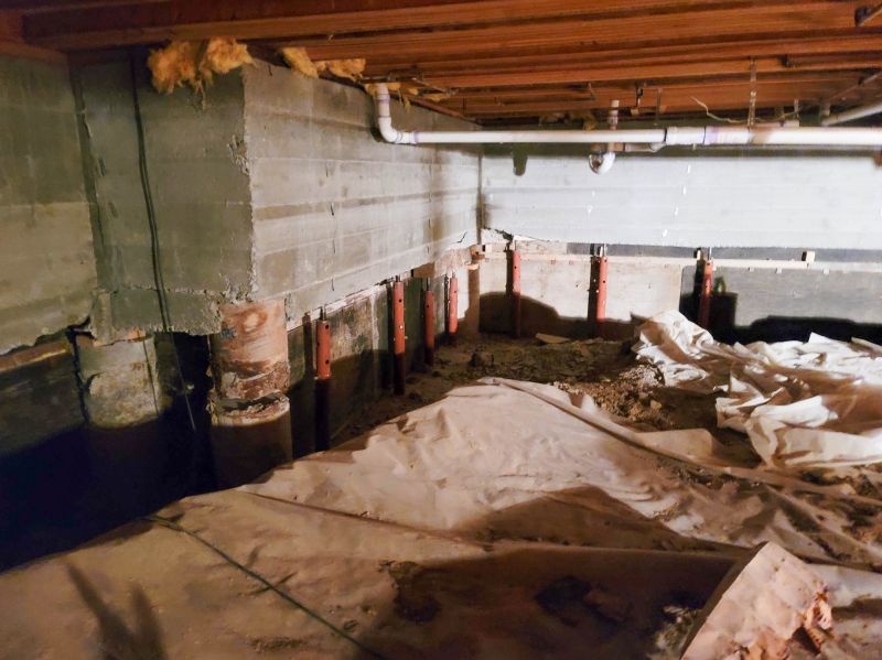 Crawlspace Foundation Repair in Dedham, MA