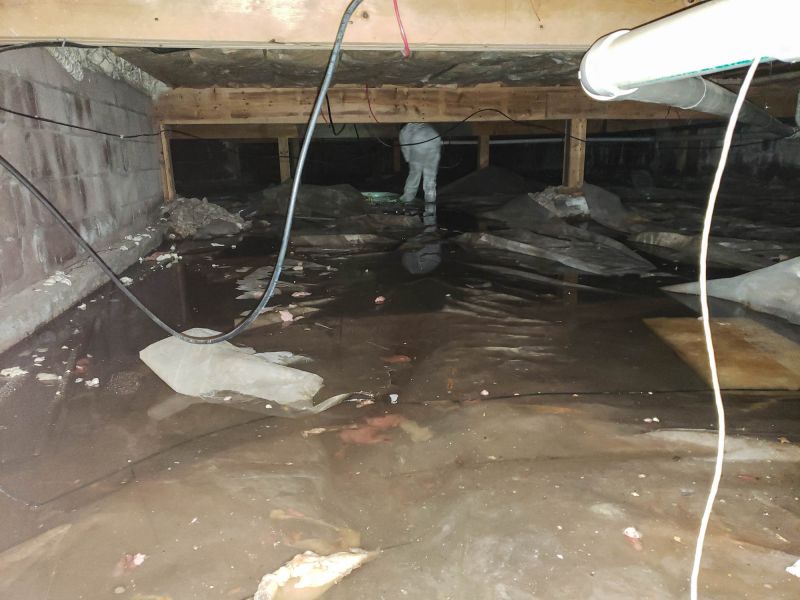 Crawlspace Foundation Repair in North Andover, MA