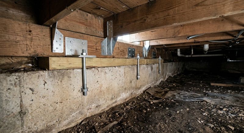 Crawlspace Structural Repair in Woburn, MA