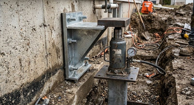 Foundation Jacking in Groton, MA