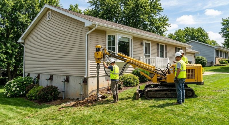 Foundation Raising in Dracut, MA