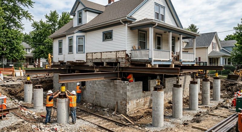 Foundation Raising in Salem, NH