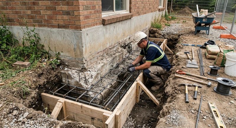 Foundation Repair in Arlington, MA