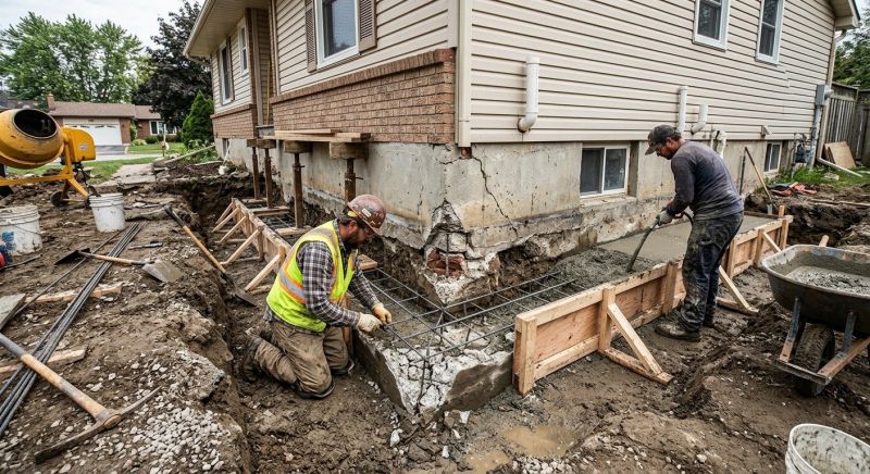 Foundation Repair in Hingham, MA