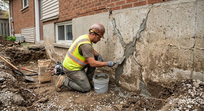 Foundation Repair in Hudson, NH