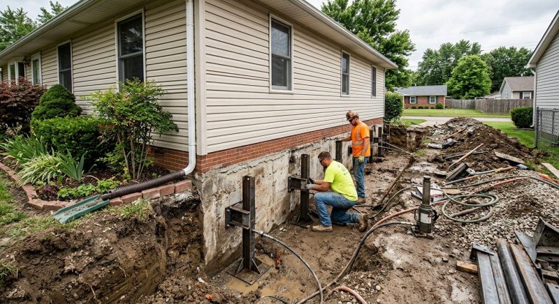 Foundation Stabilizing in Ayer, MA
