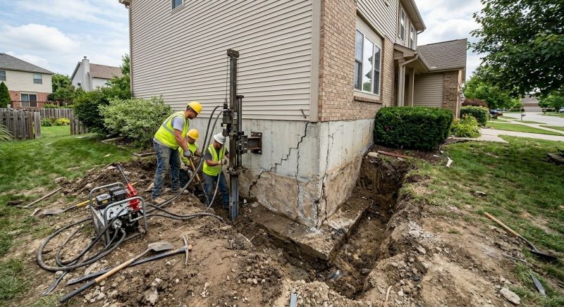 Foundation Stabilizing in Cambridge, MA