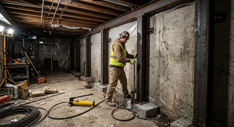 Foundation Stabilizing in Cohasset, MA