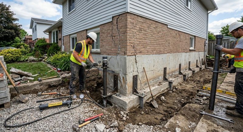 Foundation Stabilizing in Framingham, MA