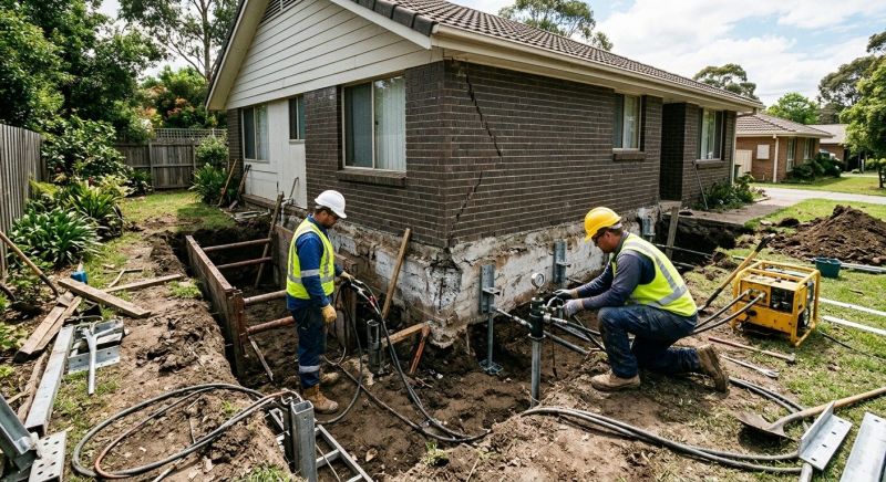 Foundation Stabilizing in Nashua, NH