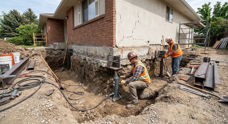 Foundation Structural Repair in Dracut, MA