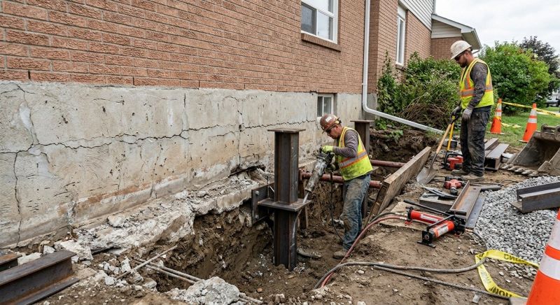 Foundation Structural Repair in Jamaica Plain, MA