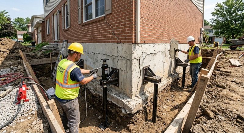 Foundation Structural Repair in Revere, MA