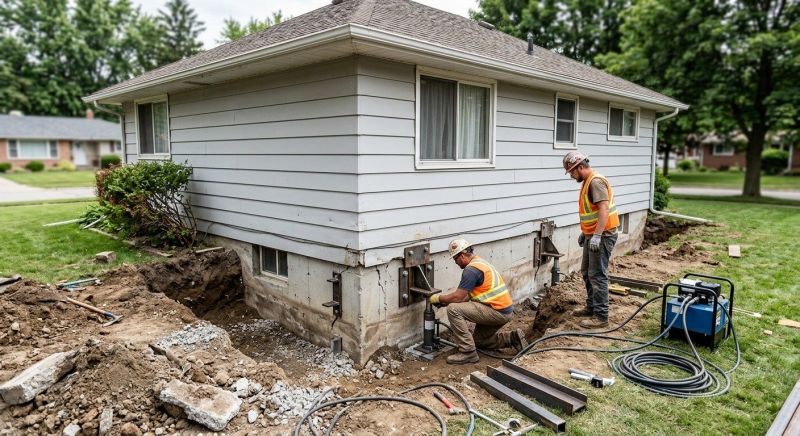 Home Foundation Repair in Danvers, MA