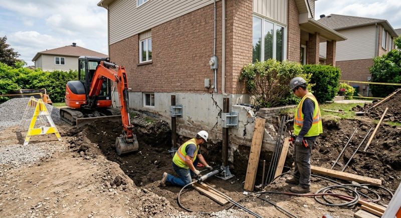 Home Foundation Repair in Dracut, MA