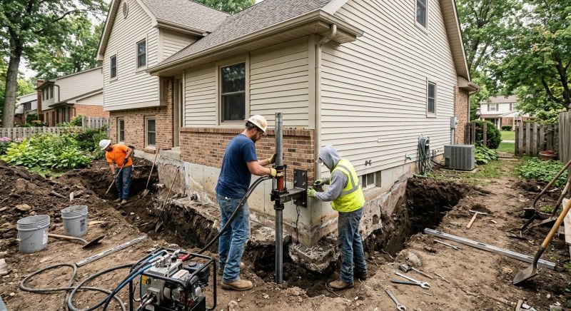 Home Foundation Repair in Groton, MA