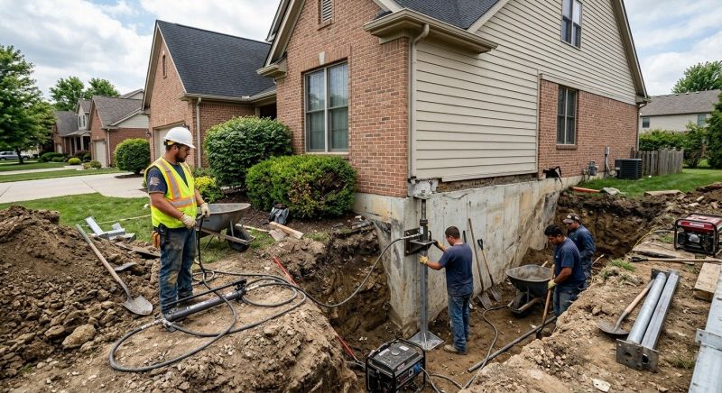 House Foundation Repair in Beverly, MA