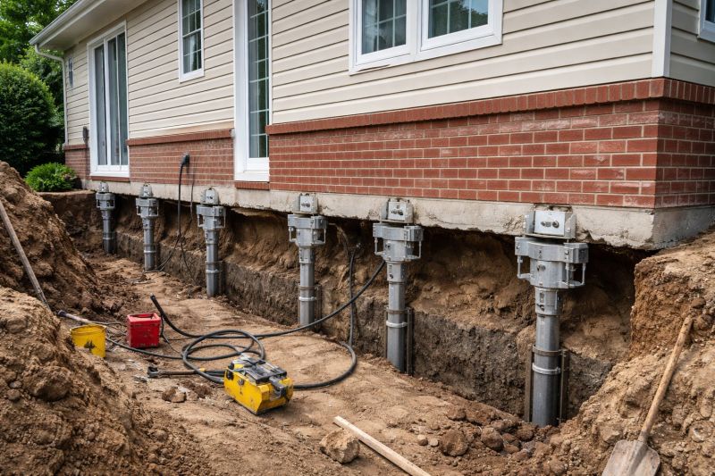 House Underpinning in Woburn, MA