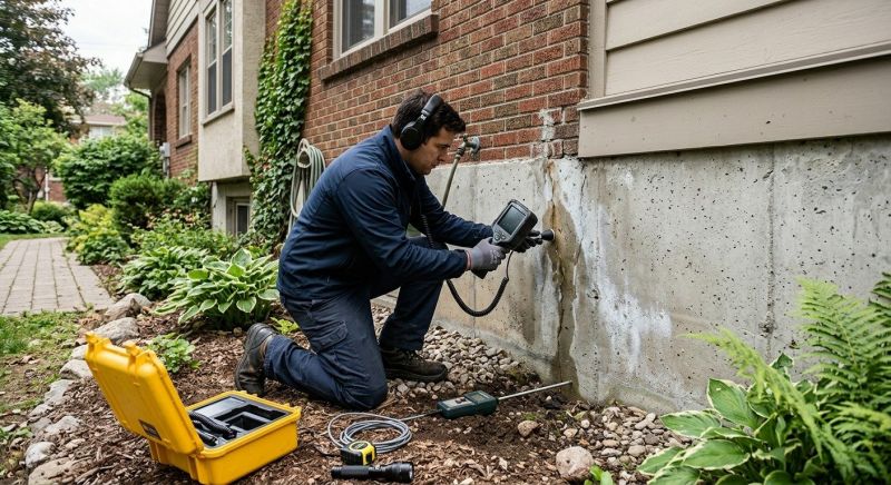 Leaking Foundation Repair in Woburn, MA