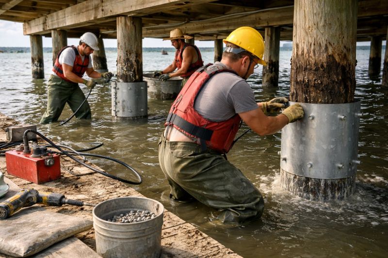 Piling Repair in Beverly, MA