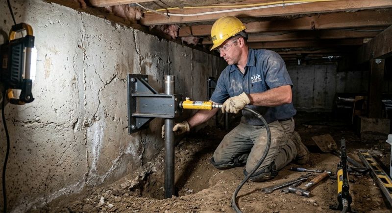 Settling Foundation Service in Chelmsford, MA