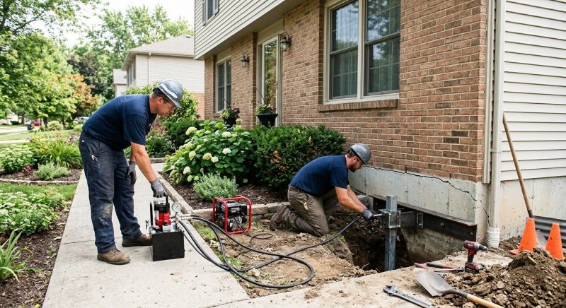 Settling Foundation Service in Haverhill, MA