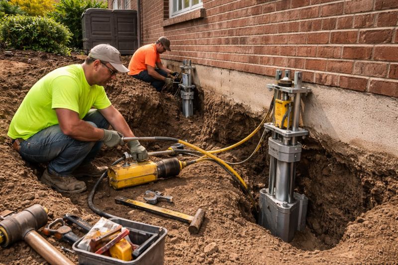 Settling Foundation Service in Holbrook, MA