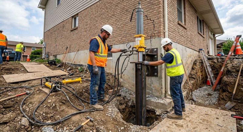 Settling Foundation Service in Randolph, MA
