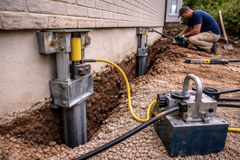 Sinking Foundation Repair in Salem, NH