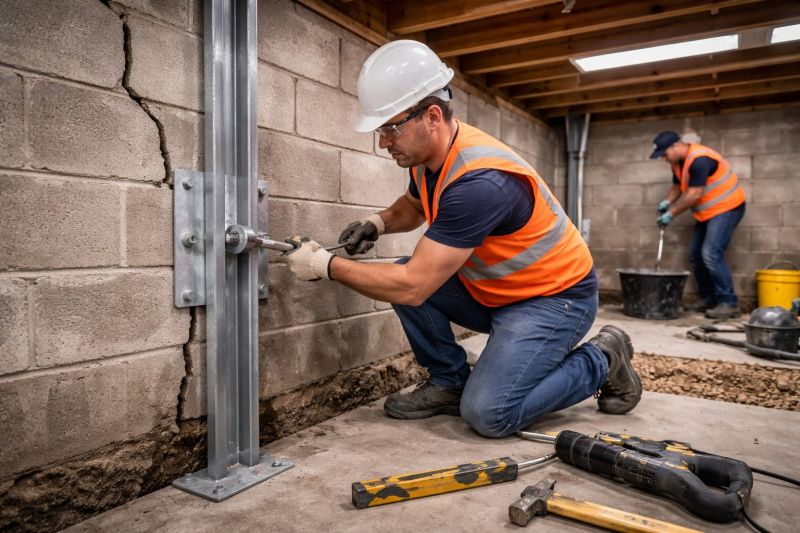 Structural Foundation Repair in Ashland, MA