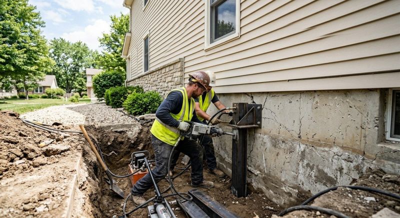 Structural Foundation Repair in Concord, MA