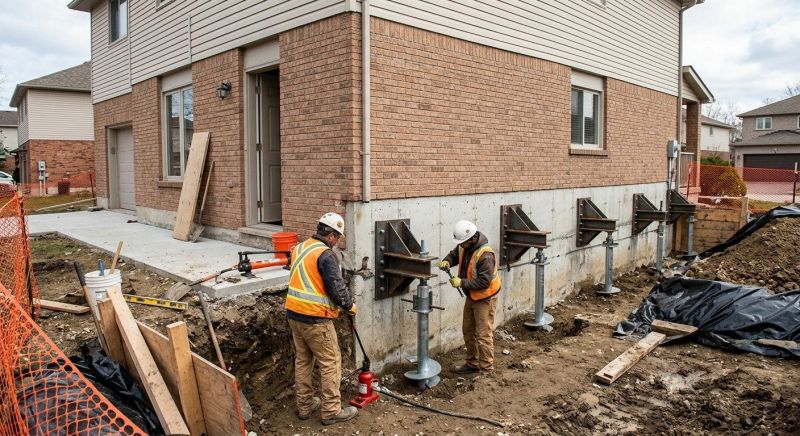 Structural Foundation Repair in Dedham, MA
