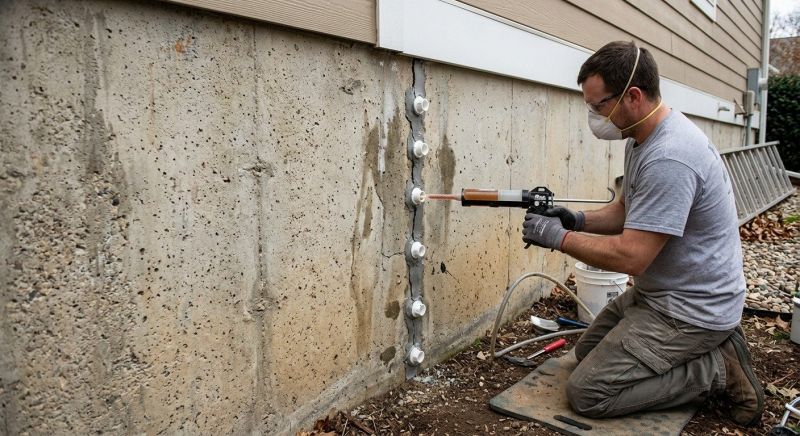 Structural Foundation Repair in Holliston, MA