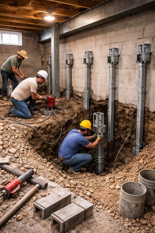 Structural Underpinning in Woburn, MA